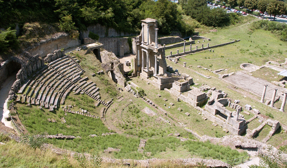 Teatro Romano em Volterra