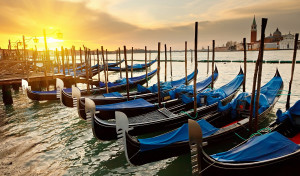 Veneza-gondola