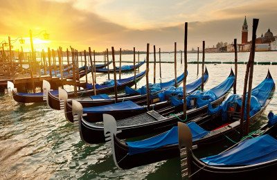 Veneza-gondola