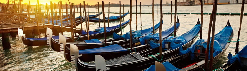Veneza-gondola