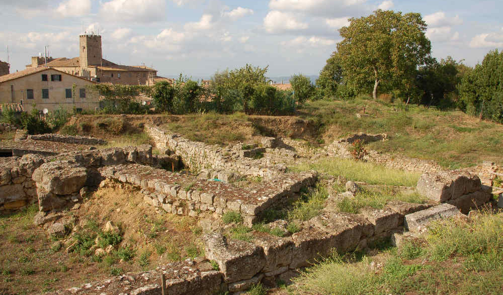 Parque arqueológico de Cortona